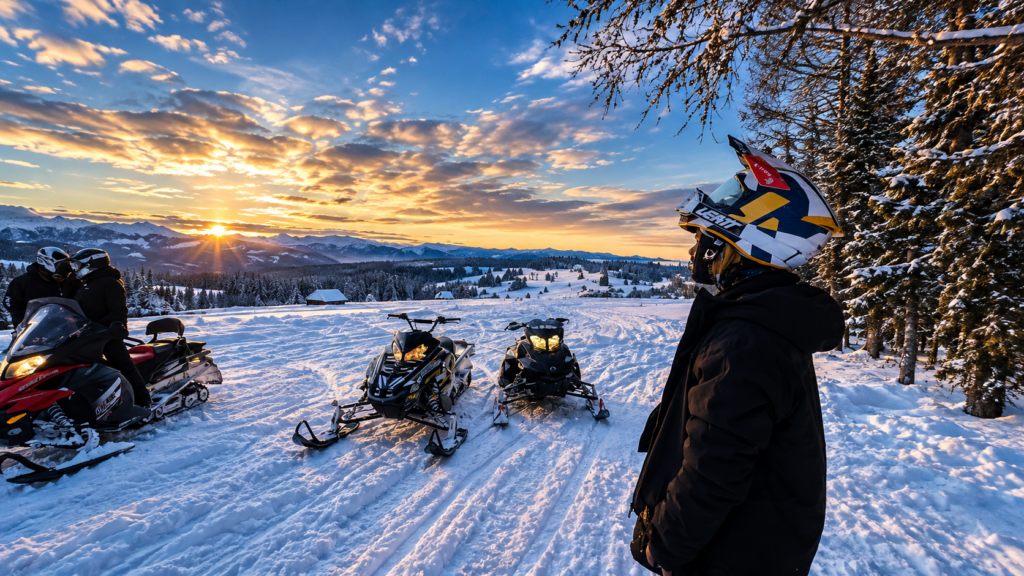 snowmobile zakopane - chill